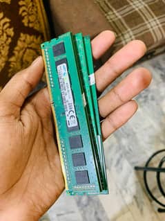 12 GB RAM DDR3 1600MHZ FOR SALE