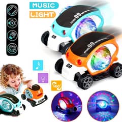 Future 09 Musical Car Rotate 360° with Flashing Light & Music For Kids