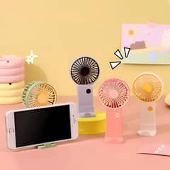 Portable Mini Rechargeable Fan – Single Speed Air Cooler For Summer