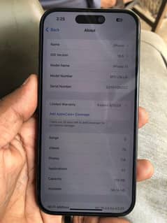 Iphone 15 128GB non pta all ok contact on Whatsapp 03359965933