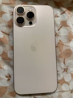 16 Pro Max Desert Titanium- 256 GB/ With Box-10/10