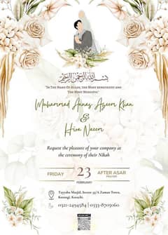 Digital Wedding Cards, Invitation Cards, Evites, Digital E-Invitations
