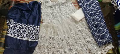 semi stitched suit in small size 2 suit available