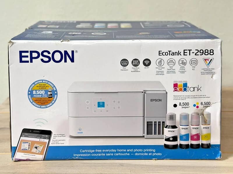 EPSON Printer all in one with WiFi and scanner 18