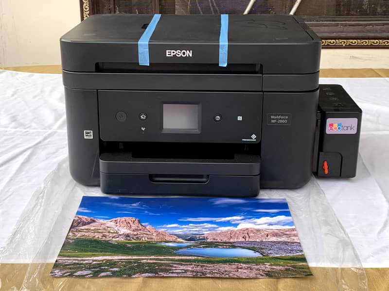 EPSON Printer all in one with WiFi and scanner 11