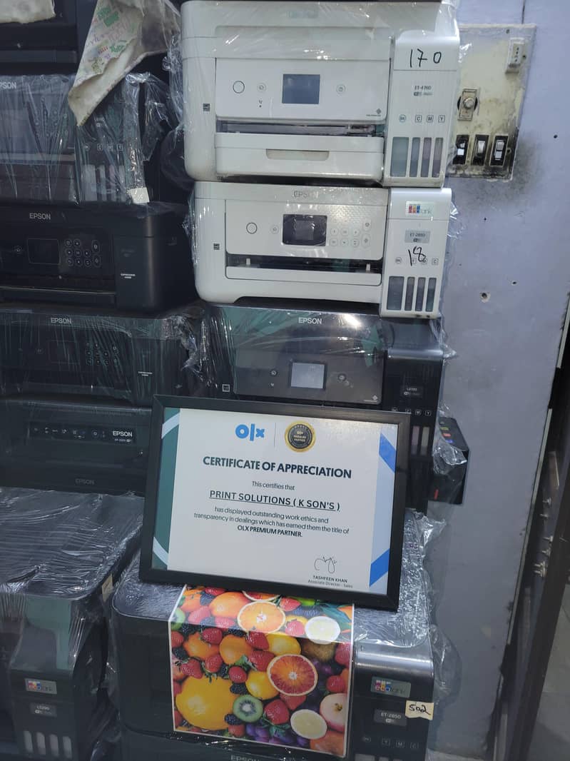 EPSON Printer all in one with WiFi and scanner 17