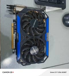 GRAPHICS CARD  2 GB GIGABYTE WINDFORCE GTX FOR SALE