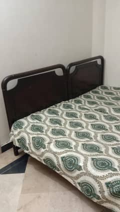 2 single bed with mattress for sale location wah cantt