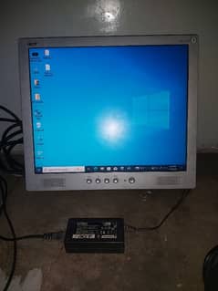 acer 17" inches led lcd monitor all ok and good condition