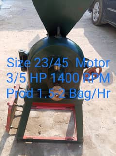 Atta Chakki Size 23/45 New with Stand (Motor not Included)