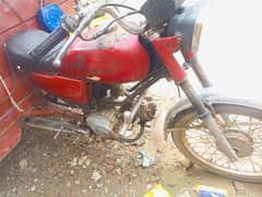 6 fut body tyre new ha garai set new ha bike mumamal fit ha engine ok