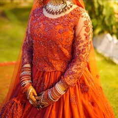 Bridal Red Lehenga