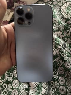 Iphone 13 pro max blue colour 256gb jv