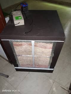 Room cooler 12 volt solar with supply
