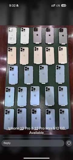 13 pro max brand new LLA 512 GB