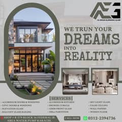 UPVC Windows | Aluminium Windows | Glass Work | Fabrication,Doors,12mm