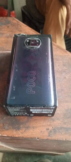 Poco x3 pro with box