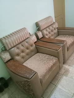Sofa set five seater.  03004412295