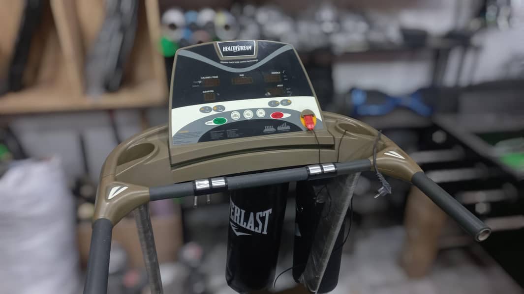 Automatic treadmill Exercise running walk machine jogging cycle bike 2