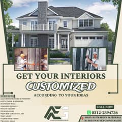 ALUMINIUM & GLASS WORKS ( SERVICES WINDOWS Roller blinds,Openabel )