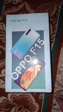 oppo f15 8/256 with box