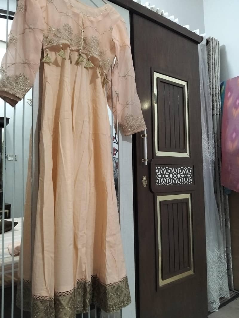 long frock with dupata 1