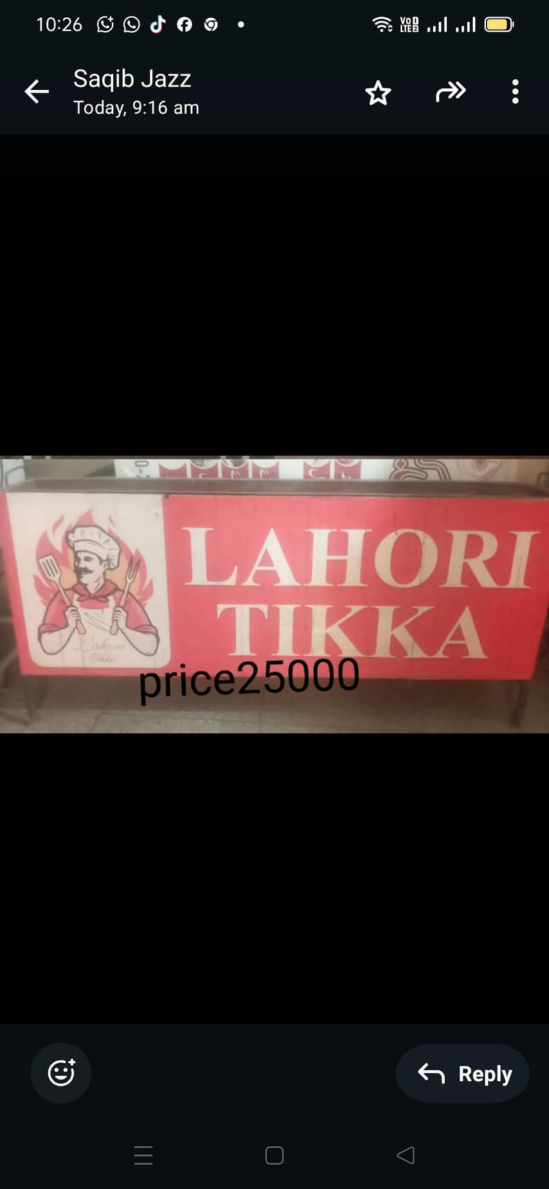 Bar B Q pathi or counter 0