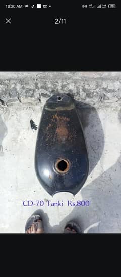 CD-70 Spare parts For Sale