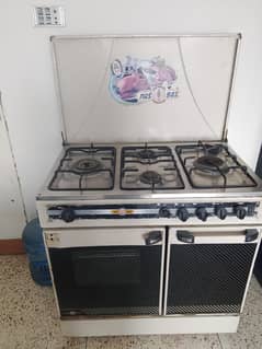 nasgas , five burner stove and oven