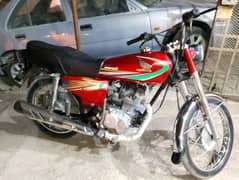 CG 125cc karachi number model 2013