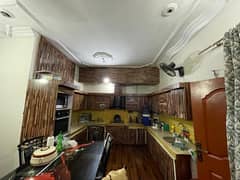 Well-maintained G+2 (8 bed dd) on 200 yards on 40 ft road in Boundary Walled PIA SOCIETY gate 2, Block 9, Gulistan-e-Jauhar