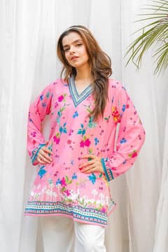 Women's stitched printed  Co_ord set _ 2 pcs