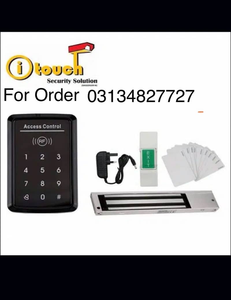 Zkteco Attendence and access control security Door lock system 0