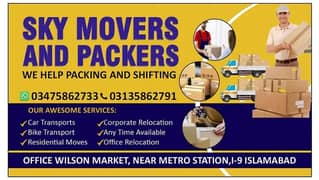 Packers & Movers / House Shifting /Loading unloading /Goods Transport