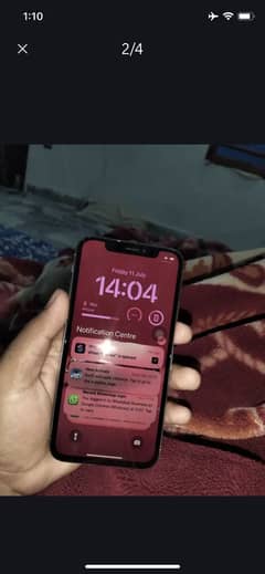 iphone x 64gb non pta battey100 panel change camera off