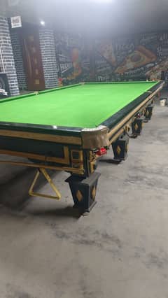 Dolphin Snooker Table 6x12 With Full Frame of Balls