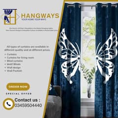 curtains|Blinds|Poshish|motif blinds|Wall Poshish|wall design|curtain