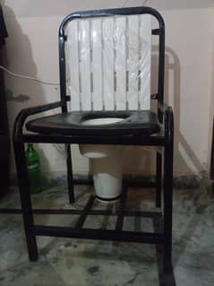 old age person washroom chair