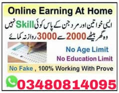 Boys/Girls online jobs available for part time/full time/Assignments
