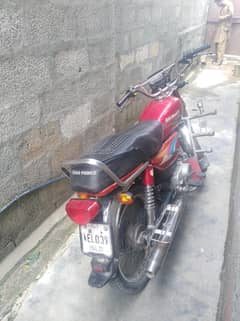 Unique bike 70cc 2014 with New installed parts