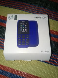 mobile Nokia 105 dual sim with charger used 1 month