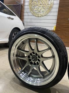 17inch Works rims and tyres