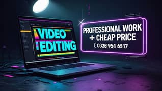 Video Editor professional work just msg and get work done
