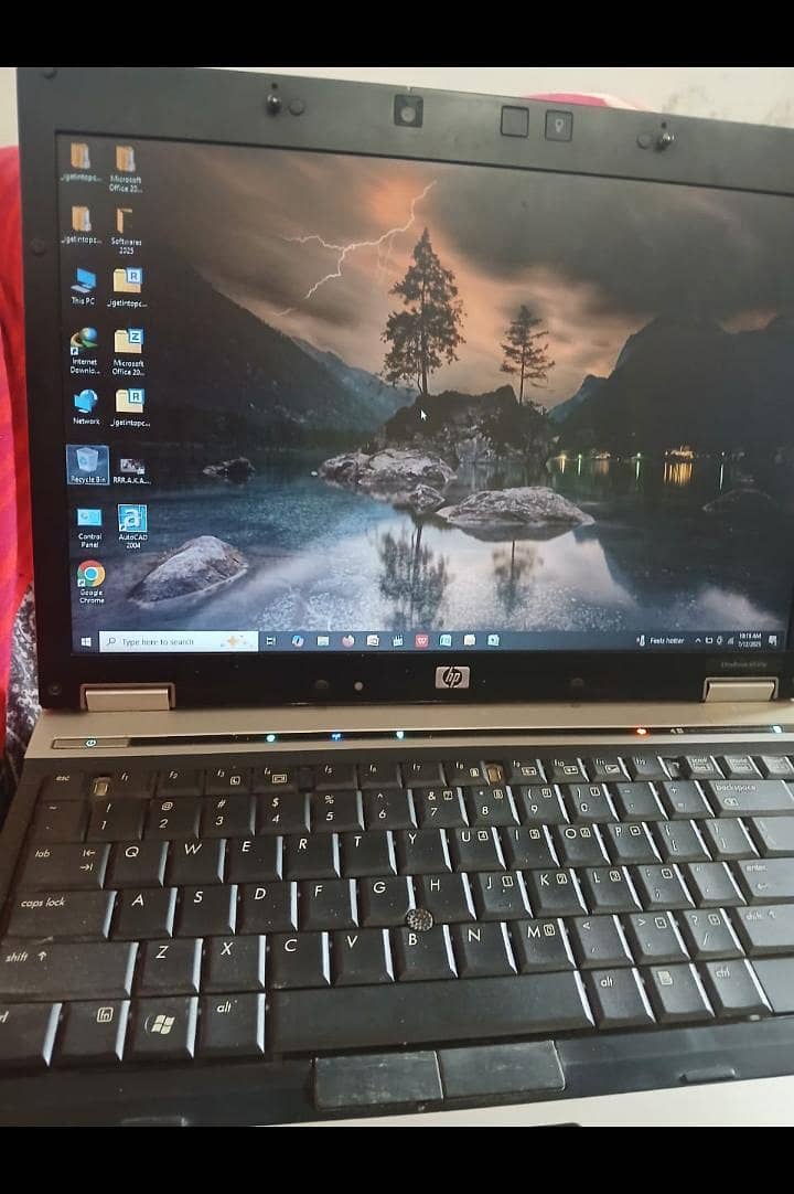 hp ELITEBOOK 6930p core i2 with touch keyboard system 5