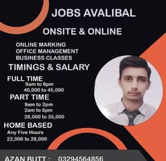 online job available for student male and female