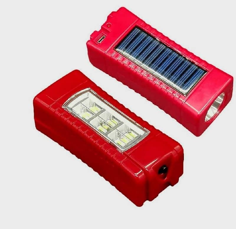 Rechargeable LED Torch Light with Type-C Charging Port 1