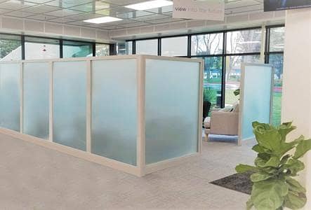 CNC work,office partition,dry wall,glass work,cement board partition,3 6