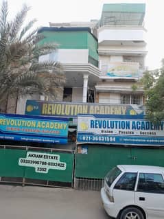 Building For School On Double Road. Near To 320sq Feet Road