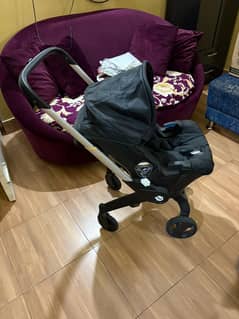 Stroller 4 in one , car seat , swing , babies