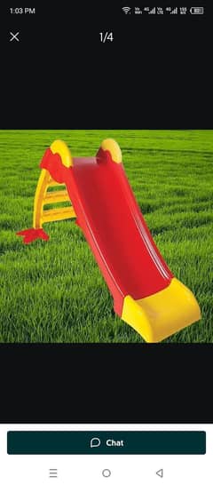 baby slide used